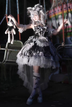 Signorina - A Little Nightmare -  Vintage Ballet Boystyle Prince Konoda Classic Ouji Lolita JSK Set and Accessories