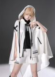Princess Chronicles - 404 - Functional Style Prince Konoda Ouji Lolita Hooded Cape Jacket, Vest and Shorts