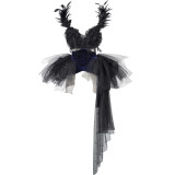 Blood Supply - Day of Mourning - Gorgeous Halloween Ballat Lace Gothic Lolita JSK