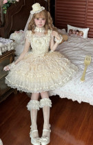 Hanguliang - Song of the Feather - Ballet Dance Sweet Lolita JSK and Accessories