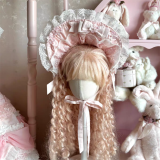 Wedding Poem - Gorgeous Sweet Tea Party Princess Wedding Rococo Lolita JSK, Bonnet and A Bow Tailing