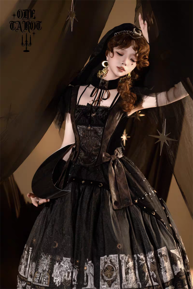 US$ 137.99 - LilithHouse - Ode Tarot - Detachable Hood Gothic