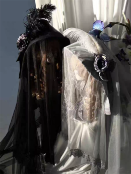 ZJstory - The Song of the Lonely Bird - Gorgeous Classic Lolita Accessories