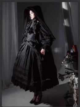 ZJstory - The Song of the Lonely Bird - Gorgeous Classic Lolita Corset Dress, Skirt, Blouse, Cape and Pants