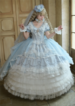 Forest Magic - Cherished Melody - Gorgeous Tea Party Princess Rococo Classic Lolita OP Dress and Accessories