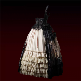 Caged Bird Hotel - Heretic Nun - Plus Size Halloween Gothic Lolita Blouse and JSK