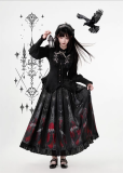 Luo Luan - The Fallen Angel - Halloween Gothic Lolita Blouse and Skirt
