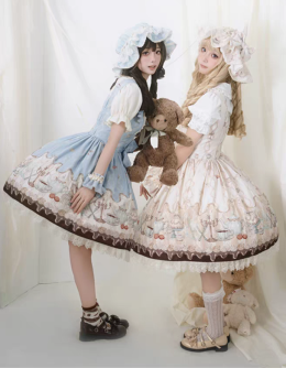 Luo Luan - Afternoon Tea - Sweet Lolita JSK and Accessories