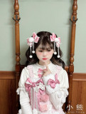 Twins Bear - Frosted Sugar Rabbit - Sweet Lolita Headband and Hairclips