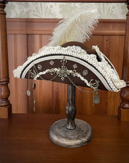 Alice Girl - Pirate Treasure Map - Pirate Embroidery Boystyle Prince Konoda Ouji Lolita Hat