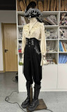Alice Girl - Pirate Treasure Map - Retro Pirate Classic Lolita Blouse (Version II)