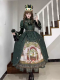 The Eden Rules - Empire Classic Retro Velvet Lolita OP Dress and Accessories