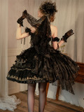 Dream Contract - Pearl Banquet - Gorgeous Classic Lolita JSK Full Set