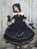 Dream Contract - Pearl Banquet - Gorgeous Classic Lolita JSK Full Set