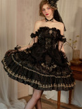 Dream Contract - Pearl Banquet - Gorgeous Classic Lolita JSK Full Set