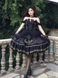 Dream Contract - Pearl Banquet - Gorgeous Classic Lolita JSK Full Set
