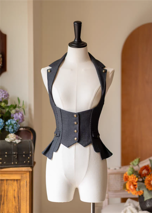 Forest Wardrobe - Forest Contract - Vintage Elegant Retro Casual Classic Lolita Corset Vest