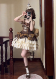 Heartbeat Doll	- Chocolate - Doll Sweet Lolita OP Dress, JSK and Accessories