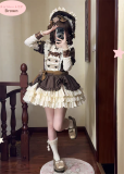 Heartbeat Doll	- Chocolate - Doll Sweet Lolita OP Dress, JSK and Accessories