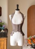 Forest Wardrobe - Forest Contract - Vintage Elegant Retro Casual Classic Lolita Corset Vest