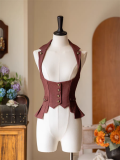 Forest Wardrobe - Forest Contract - Vintage Elegant Retro Casual Classic Lolita Corset Vest
