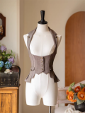 Forest Wardrobe - Forest Contract - Vintage Elegant Retro Casual Classic Lolita Corset Vest