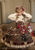 Flowers and Pearl Box - Christmas Eve - Gorgeous Sweet Lolita OP Dress, JSK, Cape and Wool Knitwear for Winter