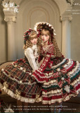 Flowers and Pearl Box - Christmas Eve - Gorgeous Sweet Lolita OP Dress, JSK, Cape and Wool Knitwear for Winter