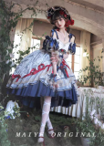 MieYe - Diane Rose - Elegant Tea Party Princess Classic Lolita OP Dress and Accessories