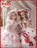 Flowers and Pearl Box - Strawberry Cake - Gorgeous Cute Sweet Lolita Accessories