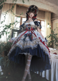 MieYe - Diane Rose - Elegant Tea Party Princess Classic Lolita OP Dress and Accessories