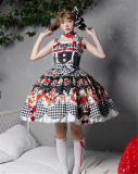 Flowers and Pearl Box - Strawberry Cake - Gorgeous Cute Sweet Lolita JSK