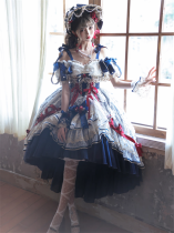 MieYe - Diane Rose - Elegant Tea Party Princess Classic Lolita OP Dress and Accessories