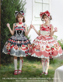 Flowers and Pearl Box - Strawberry Cake - Gorgeous Cute Sweet Lolita JSK