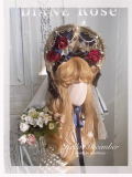 MieYe - Diane Rose - Elegant Tea Party Princess Classic Lolita OP Dress and Accessories