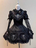 Xiaoxin - Ode to the Night - Y2K Gothic Lolita Dress and Accessories