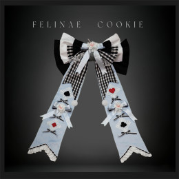 FelinaeCookie - Hana and Alice - Fantastic Sweet Lolita A Big Back Bow, Headwear and Arm Sleeves