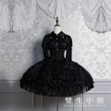 Twins Bear - The Misty Feast - Gothic Lolita Corset Overall Dress and Blouse
