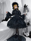 Twins Bear - The Misty Feast - Gothic Lolita Corset Overall Dress and Blouse