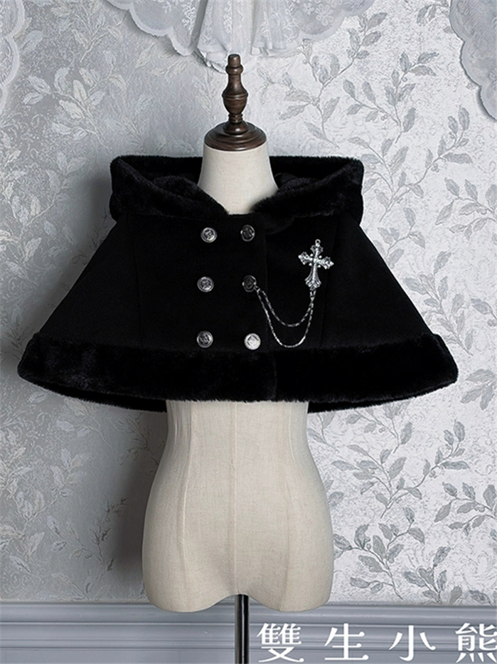 US$ 35.99 - Twins Bear - The Misty Feas t- Gothic Lolita Short