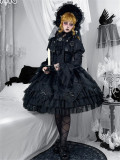 Twins Bear - The Misty Feast - Gothic Lolita Corset Overall Dress and Blouse