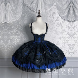 Twins Bear - The Misty Feast - Gothic Lolita Corset Overall Dress and Blouse