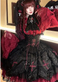 Twins Bear - The Misty Feast - Gothic Lolita Corset Overall Dress and Blouse