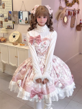 Dessert Cat - Sweet Lolita JSK and Wool Cape Set for Winter