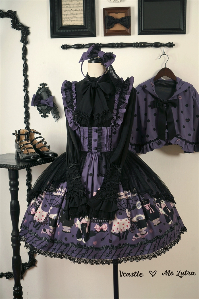 US$ 26.99 - V Castle - Vacuum Castle - Sweet Gothic Lolita OP