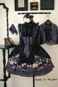V Castle - Vacuum Castle - Sweet Gothic Lolita OP Dress and Overall Dress
