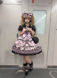 Daisy Doll - Dessert Cat - Sweet Lolita JSK and Headbow