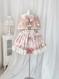 Dessert Cat - Sweet Lolita JSK and Wool Cape Set for Winter
