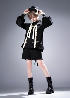 CastleToo - The City of Mist - Boystyle Prince Konoda Ouji Lolita Jacket , Shorts, Blouse and Hat