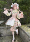 Xiaoxin - Wisteria Dream - Chinese Qi Lolita Skirt Set and Accessories